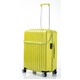 トップオープン スーツケース/キャリーバッグ 【ライムカーボン】 Mサイズ 55L 『アクタス トップス』 - 縮小画像1