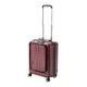 フロントオープン スーツケース/キャリーバッグ 【レッドヘアライン】 35L 機内持ち込みサイズ 『アクタス ポライト』 - 縮小画像1