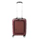 フロントオープン スーツケース/キャリーバッグ 【レッドヘアライン】 35L 機内持ち込みサイズ 『アクタス ポライト』 - 縮小画像4