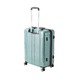 フロントオープン スーツケース/キャリーバッグ 【グリーンヘアライン】 60L Mサイズ 『アクタス ポライト』 - 縮小画像2
