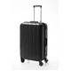 ツートンカラー スーツケース/キャリーバッグ 【Lサイズ ブラック/ブラック】 72L 『アクタス』 - 縮小画像1
