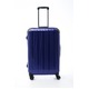 ツートンカラー スーツケース/キャリーバッグ 【Lサイズ ブルー/ブラック】 72L 『アクタス』 - 縮小画像3