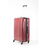 スーツケース/キャリーバッグ 【Mサイズ レッド】 60L 『マンハッタンエクスプレス ワーゲン』