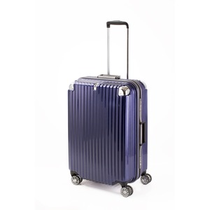 スーツケース/キャリーバッグ 【ブルーヘアライン】 Mサイズ 75L 『トラベリスト ストロークII』 - 拡大画像