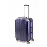 スーツケース/キャリーバッグ 【ブルーヘアライン】 Mサイズ 75L 『トラベリスト ストロークII』