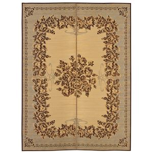 い草 ラグマット/絨毯 【約191×191cm ブラウン】 表面：イ草100％ 裏貼り 防キズ 湿度調整機能 『シンフォニー』 〔リビング〕【代引不可】