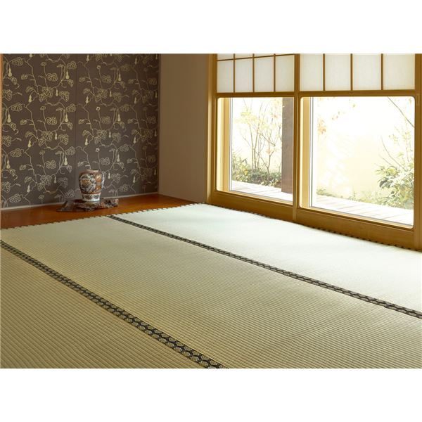 い草 ラグマット 絨毯 本間 10帖 高耐久性 丈夫 上敷き 雅 みやび リビング ダイニング 客間 仏間 引っ越し【代引不可】