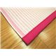 【ハローキティ】 PP素材 ラグマット/レジャーシート 【約88×176cm ピンク】 長方形 洗える 日本製 『ラブリー』 - 縮小画像4