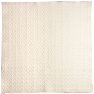 モダン ラグマット/絨毯 【約185×185cm アイボリー】 正方形 洗える ホットカーペット対応 『グレイッシュ』 〔リビング〕【代引不可】