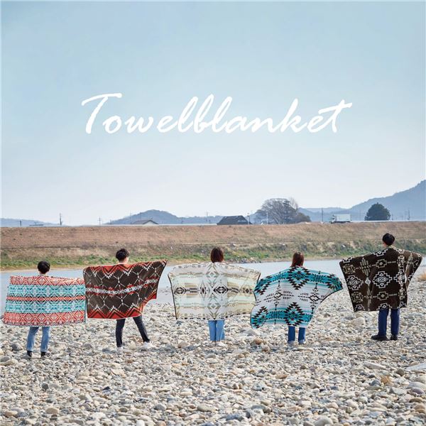 タオルブランケット 約100×178cm ルシオ 洗える 綿100％ リビング ソファー ベッドルーム アウトドア キャンプ【代引不可】