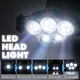 Tomo Light（トモライト） LEDヘッドライト 充電式 ヘッドライト 対防水コーティング ヘッデン 高輝度LED 3734ルーメン仕様 5点灯 防災 釣り 夜釣り - 縮小画像4