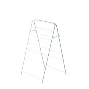 雑巾掛け/タオルスタンド 【A型II 20枚掛け】 幅60×奥行62×高さ97cm 折りたたみ式 〔業務用 施設 店舗〕