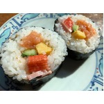 とろ旨海鮮丼セット 【鮭とろ・ねばっと野菜・山わさび醤油味】 冷凍90日 〔ご家庭用 贈りもの 手巻寿司パーティー〕 border=