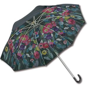 ユーパワー アーチストブルーム 折りたたみ傘/晴雨兼用 シルビア・ヴァシレヴァ「フェアリーテイルフラワーズ」