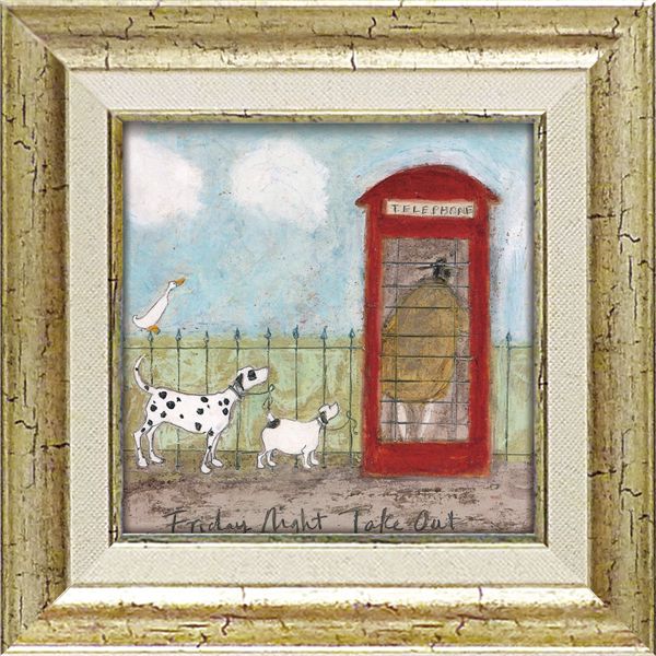 ユーパワー サム・トフト Gel加工 アートフレーム Sサイズ 「ハナキン」