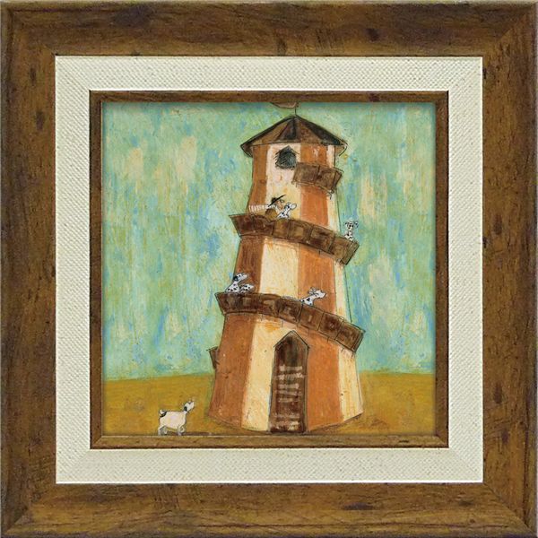 ユーパワー サム・トフト Gel加工 アートフレーム Sサイズ 「ヘルタースケルター」