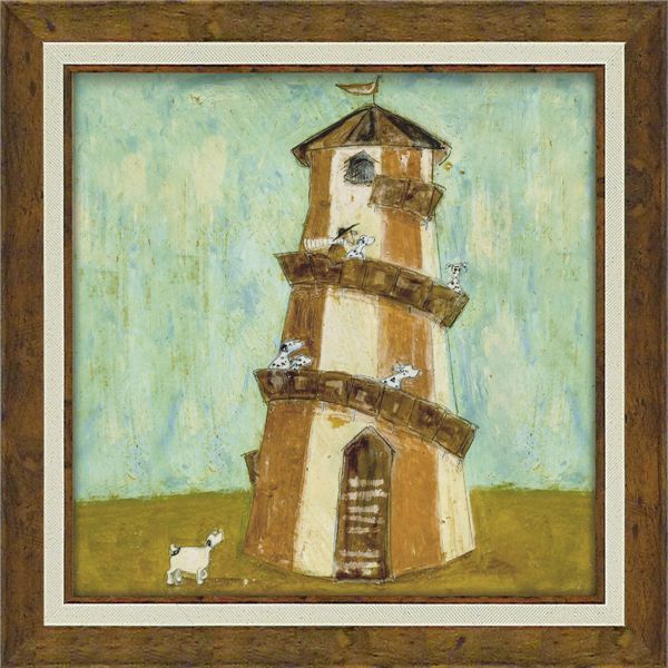 ユーパワー サム・トフト Gel加工 アートフレーム Mサイズ 「ヘルタースケルター」