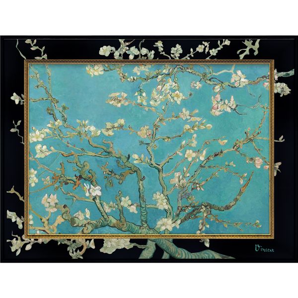 ユーパワー ビッグアートフレーム 〜名画LLシリーズ〜 ゴッホ「アーモンドの花」