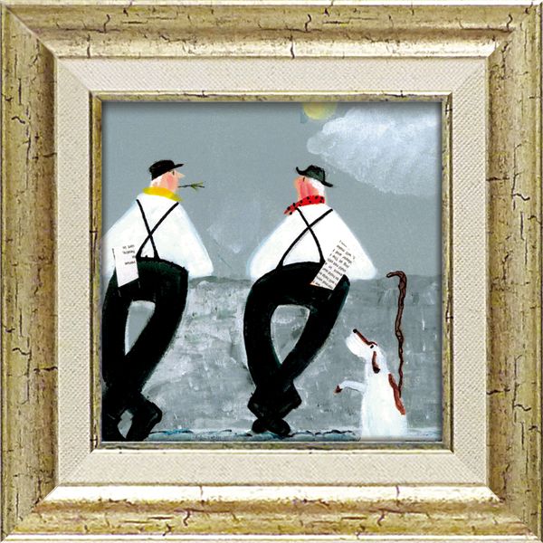 ユーパワー ジェニファー・ヴェルニー=フランクス Gel加工 アートフレーム 「グッド チャット」