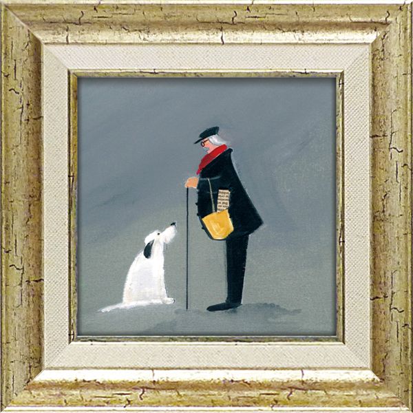 ユーパワー ジェニファー・ヴェルニー=フランクス Gel加工 アートフレーム 「ノット ベギング」