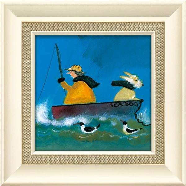 ユーパワー ジェニファー・ヴェルニー=フランクス Gel加工 アートフレーム 「ウォーター エブリウェア」