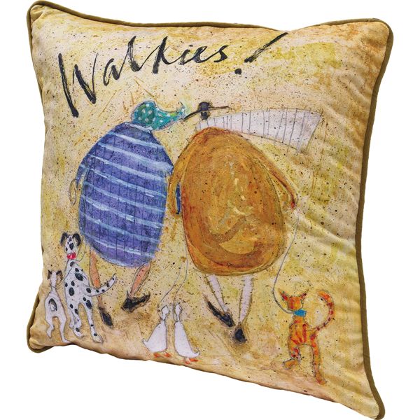 ユーパワー サム・トフト クッションカバー 「おさんぽ！」