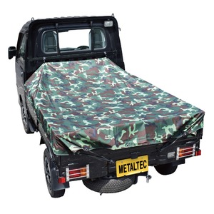 軽トラック 荷台シート 迷彩柄 グリーン 約220×192cm ポリエステルシート 平張り 軽トラ 車用品 カー用品