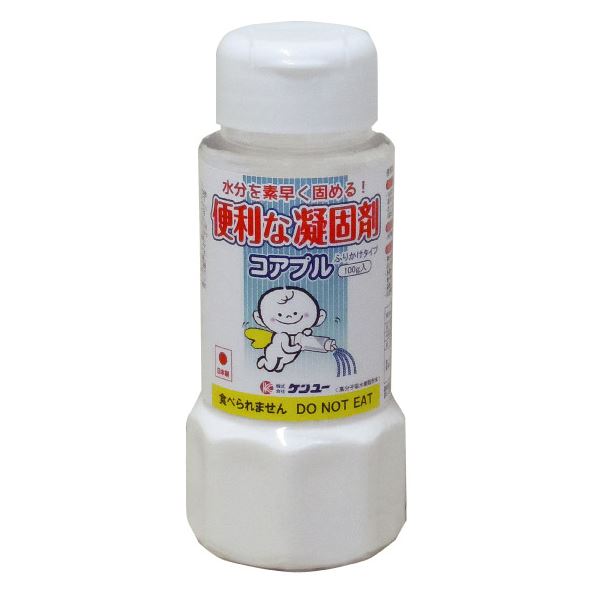 便利な凝固剤 コアプル ふりかけタイプ 100g入 15個セット