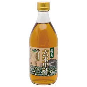 （まとめ）霧島玄米黒酢 500ml【×2本セット】 - 拡大画像