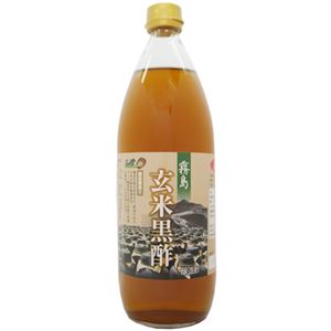 （まとめ）霧島玄米黒酢 1000ml【×2本セット】 - 拡大画像