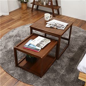 ネストテーブル 幅約50cm 組立品