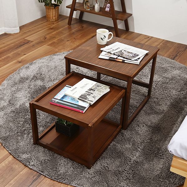 ネストテーブル 幅約50cm 組立品