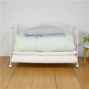 布団収納ラック1段奥行40cm 1段 組立式
