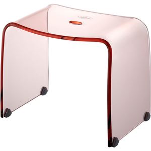 リス インテリアバスチェア フランクタイム L クリアピンク