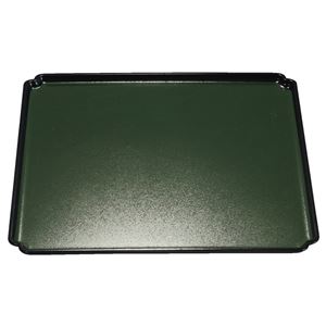 尺2 木瓜角盆/トレー 【グリーンタタキ】 363mmmm×363mmmm×16mm 日本製 〔和食 レストラン 居酒屋 店舗 お店〕【代引不可】