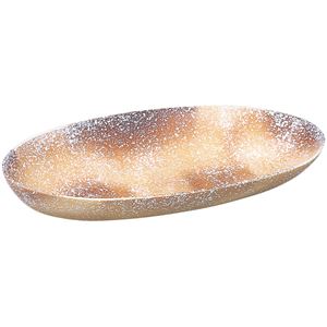 ABS おもてなし鉢/和食器 【志野 A】 399mm×188mm×52mm 日本製 〔和食 レストラン 店舗 お店〕【代引不可】