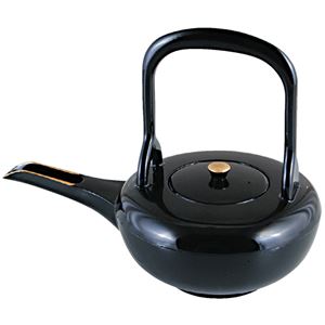 黒和 酒器/和食器 【天金 A】 197×120×157mm 日本製 〔和食 レストラン 居酒屋 店舗 お店〕【代引不可】
