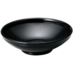 6.5寸 ふる里鉢/和食器 【黒ゆず天目 A】 直径195mm×58mm 日本製 〔和食 レストラン 店舗 お店〕【代引不可】