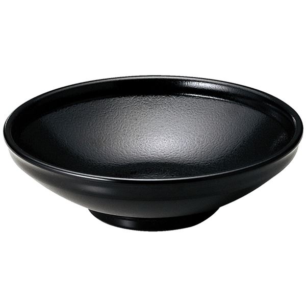 7.5寸 ふる里鉢/和食器 【黒ゆず天目 A】 直径230mm×68mm 日本製 〔和食 レストラン 店舗 お店〕【代引不可】