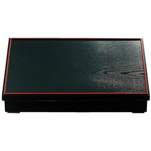 尺3木目松花堂 黒天朱 仕切別 A【代引不可】