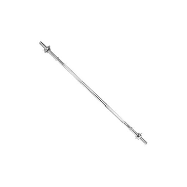 バーベルシャフト 120cm 直径2.8cm カラー2個付 【バーベルのみ】