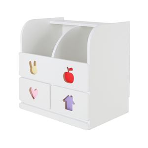 おかたづけしたくなるおもちゃ箱 女の子用 【完成品】【代引不可】