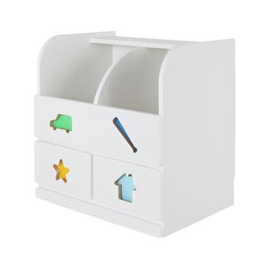 おかたづけしたくなるおもちゃ箱 男の子用 【完成品】【代引不可】