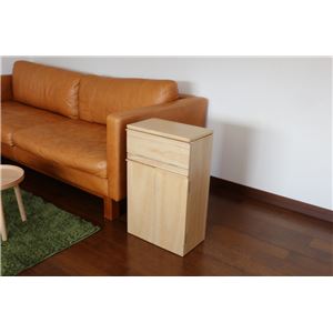 コスメワゴン ナチュラル 木製 天然木 ボックス付き キャスター付き 鏡台 化粧台 ドレッサー メイク道具収納 収納家具