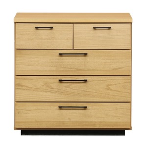 チェスト タンス 4段 幅80cm ナチュラル 日本製 木製 桐材 オイル塗装仕上げ ベッドルーム 寝室 リビング 完成品