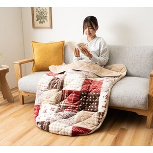 ポケットこたつ リーチェ RE レッド 約90×150cm