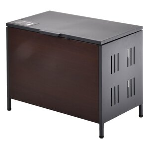 屋外ゴミ収納庫 Mサイズ【ダークグレー】組立品