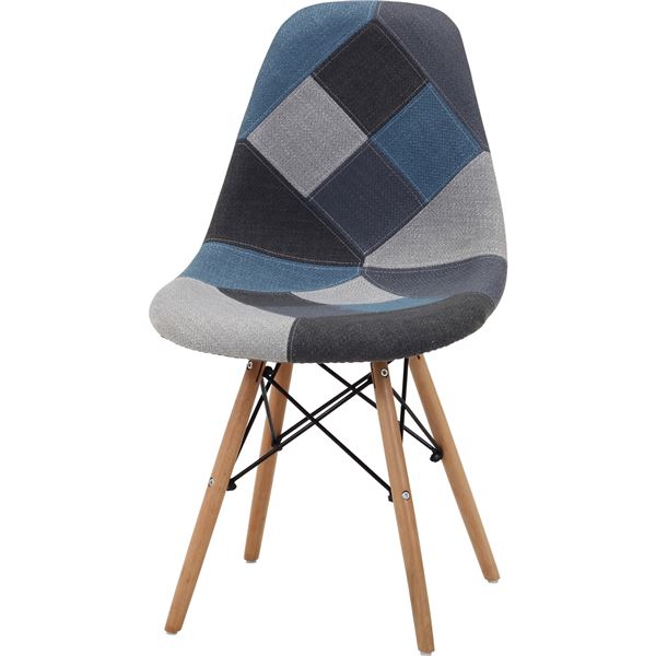 イームズ パッチワークシェルチェア GR グリーン 組立式【代引不可】