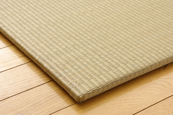 七島い草使用 ユニット畳 ジョイントマット 『琉球畳20mm』 82×82×2.0cm(3枚1セット)
