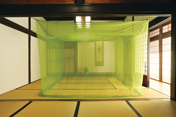 花粉対策 吊り下げタイプ 『蚊帳 花粉キャッチ 吊下』 約4.5畳(約200×250×200cm)